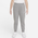 Nike LBR Club Fleece Pants  - Girls' Grade School Carbon Heather/White