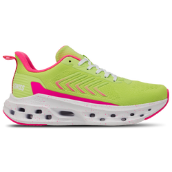 Women's - K-Swiss Melrose Tubes Lite - White/Sharp Green/Fizzle