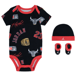 Boys' Infant - Jordan Essentials Printed 3 Piece Set  - Black/Multi