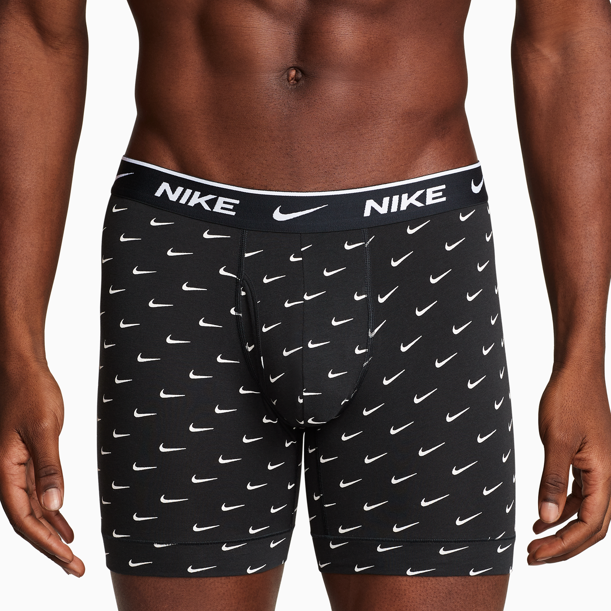 Nike Underwear Nike Everyday Cotton Stretch 3 Pack Boxer Briefs Mens Large  NEW