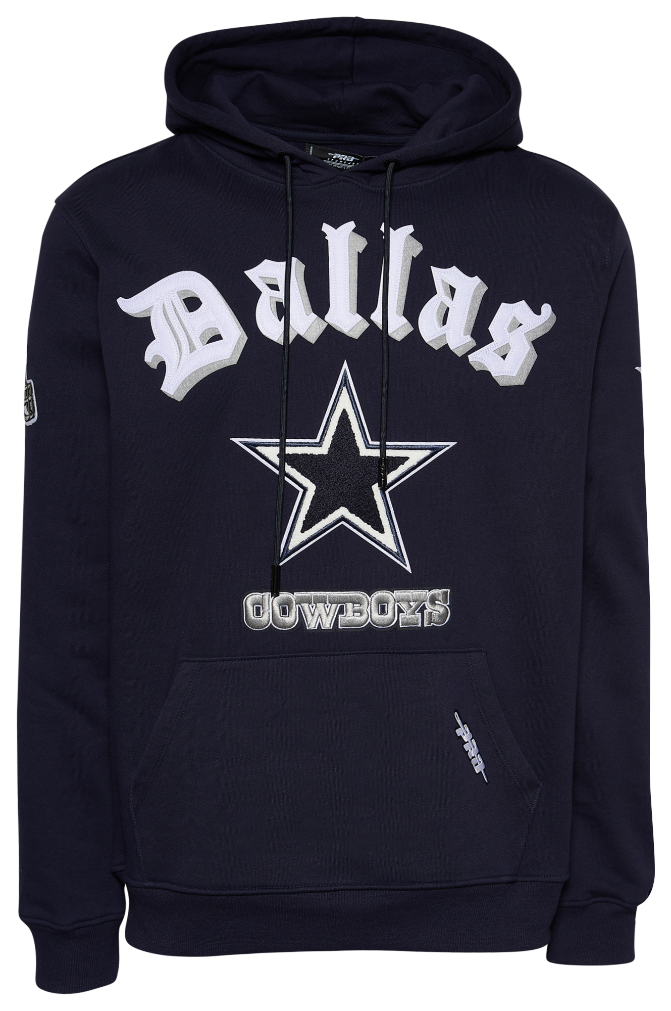 Men's Pro Standard Navy Dallas Cowboys Logo Pullover Hoodie