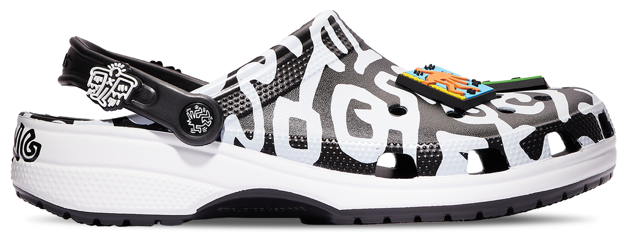■CROCS■ Public Haring Classic Clog BK 24SUCL209488 24SUCL2 Amazon.com | Crocs Unisex Haring Classic Clog Black 11