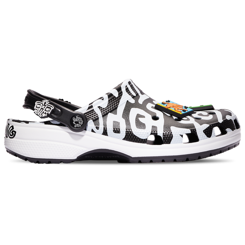 

Crocs Mens Crocs Keith Haring Classic Clogs - Mens Shoes Multi/White/Black Size 9.0