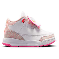 Girls' Toddler - Jordan Retro 3 FEM  - Pink/Orange/Blue