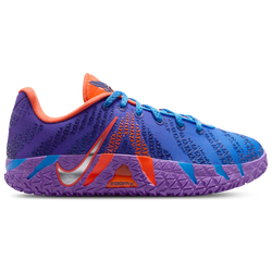 Boys' Grade School - Nike Ja 3 KC  - Turf Orange/Metallic Silver/Blue Crystal