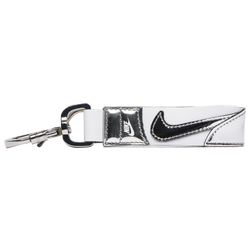 Men's - Nike Premium Key Holder - Metallic Silver/Metallic Silver/White