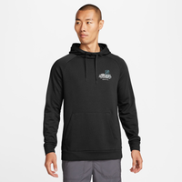 Gray Dri-FIT Hoodie by Nike on Sale