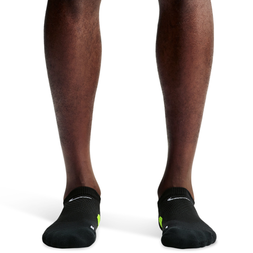 Nike Women's Fast Midweight No Show Sock 1 Pair - Adult Size L - Black/Dark Smoke Gray/White