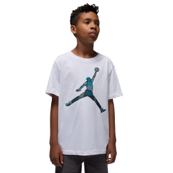 Garçons, Scolaire - Jordan T-shirt Skeleton Jumpman - Blanc
