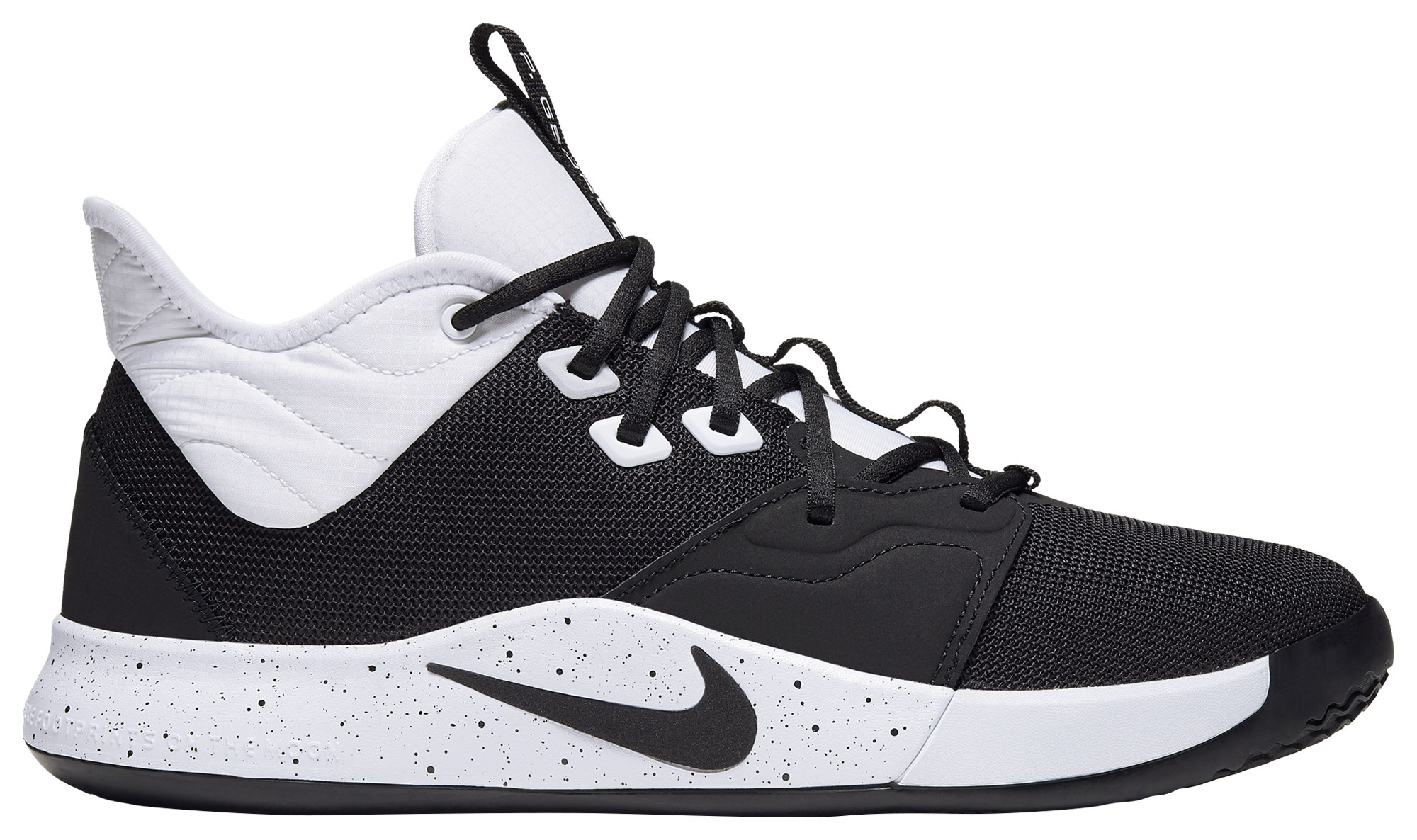 paul george shoes black and white