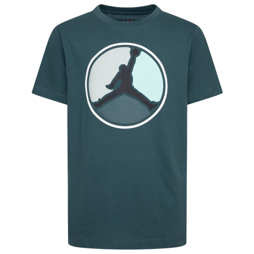 

Boys Jordan Jordan Air Jordan HBR Ring Short Sleeve T-Shirt - Boys' Grade School Oxidized Green/Black Size S