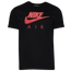 Nike Air Reflective T-Shirt - Men's Black/Red