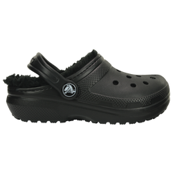Boys' Grade School - Crocs Classic Lined Clogs  - Black