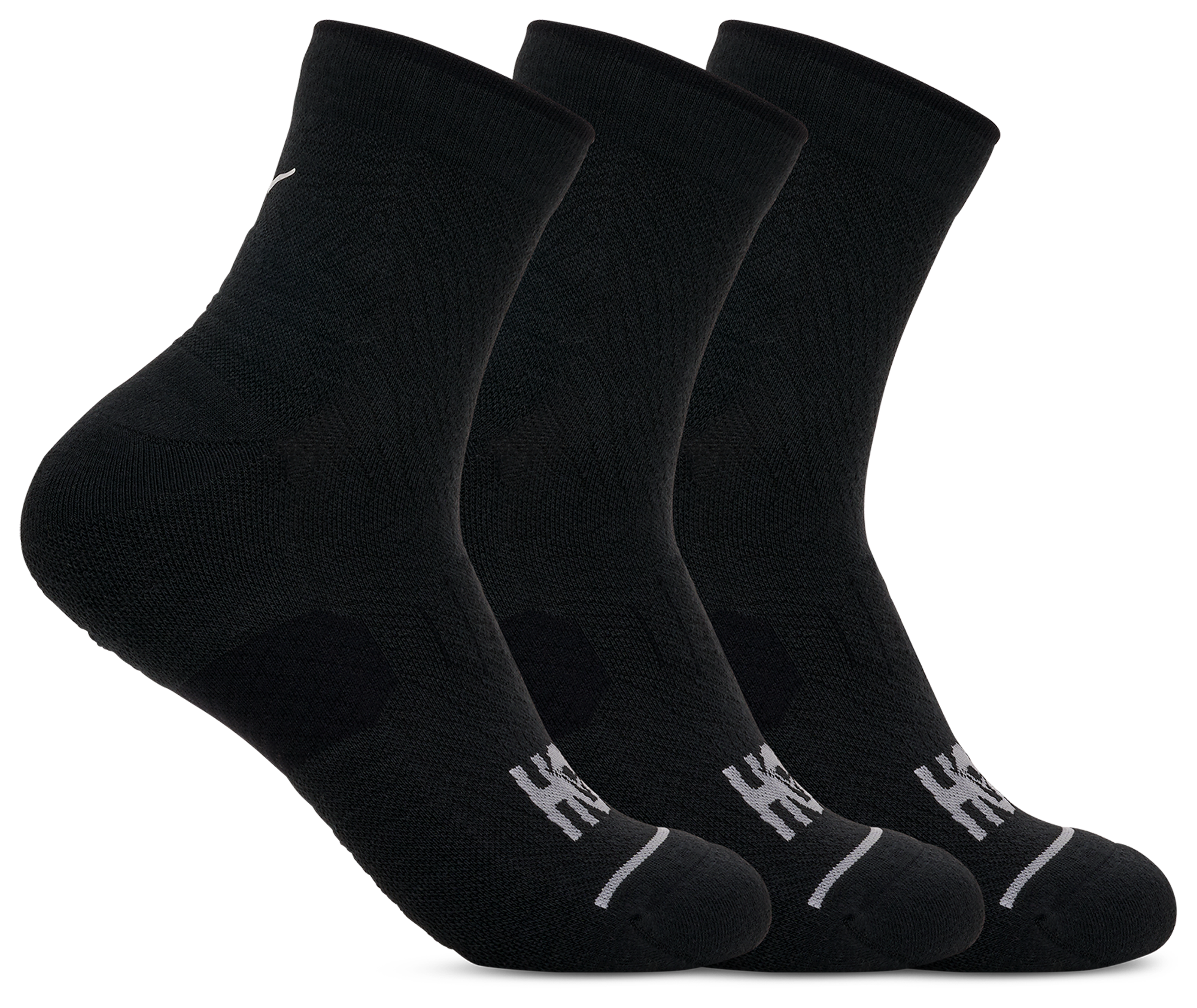 HOKA Quarter Run Sock 3 Pack - Adult