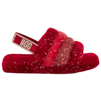 Red ugg best sale slides near me