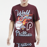 Maroon/White