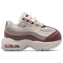 Girls' Toddler - Nike Air Max 95 - Phantom/Red Silt