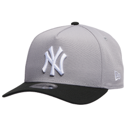 Adult - New Era Yankees 9Forty A-Frame Cap  - Black/Silver/Grey