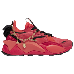 Boys' Grade School - PUMA RS-XL La France - Black/Red/Gold