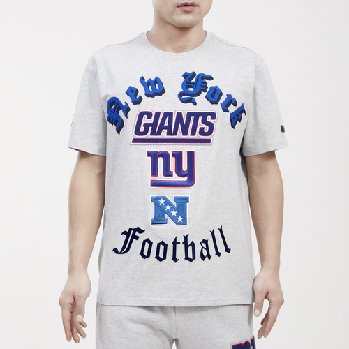 

Pro Standard Mens New York Giants Pro Standard Giants Old E T-Shirt - Mens Grey Size XL