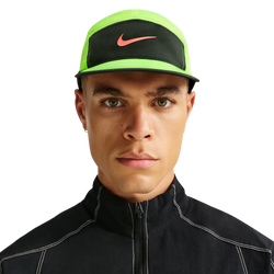Adult - Nike Dri-FIT 5 Panel Fly Cap  - Green/Pink