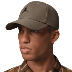 Men's - Jordan Jumpman Metal Rise Cap  - Olive/Gray