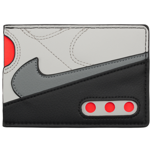 

Nike Mens Nike Icon MX90 Card Wallet - Mens Infrared/Cool Grey/Neutral Grey Size One Size