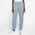 Nike Pantalon en molleton à taille haute Style - Pour femmes Bleu/Blanc
