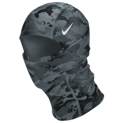 Men's - Nike Pro Hyperwarm Hood - Smoke Grey/Black/White