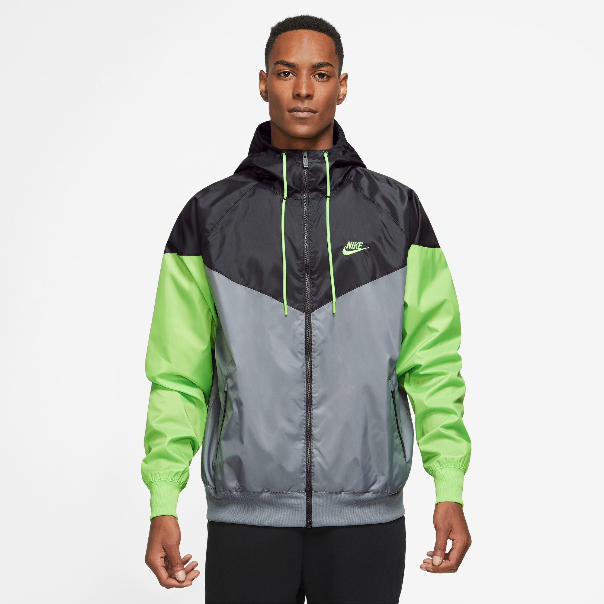 Men's Nike Green/Black New York Jets Sideline Player Quarter-Zip