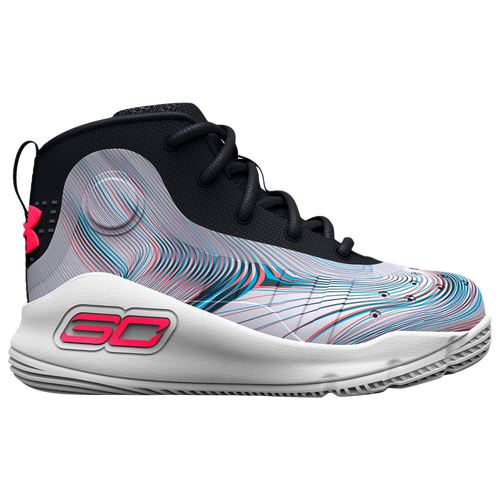 under armour curry 4 kids grey