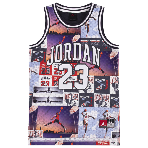  - Jordan 23 Jersey - Gray/Black