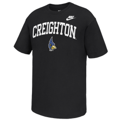 Men's - Nike Creighton Wordmark Logo Short-Sleeve T-Shirt - Black