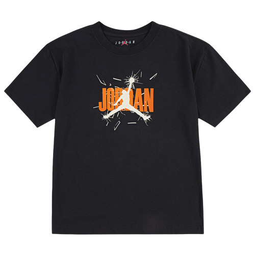 Jordan Boys   85 Shatter Short Sleeve T-shirt In Black