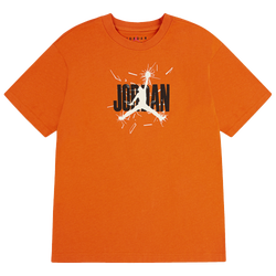 Boys' Grade School - Jordan 85 Shatter Short Sleeve T-Shirt - Orange