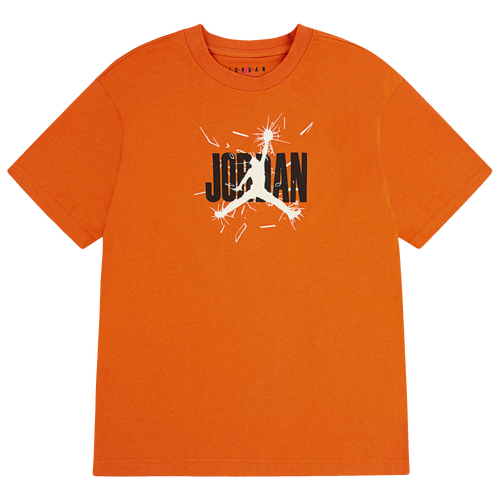 BOYS - Jordan 85 Shatter Short Sleeve T-Shirt - Orange