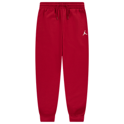 Boys' Grade School - Jordan Brooklyn Fleece Cargo Pants - Red