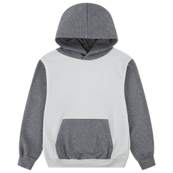 Boys' Grade School - Jordan Brooklyn Fleece Hoodie - Gray/Gray