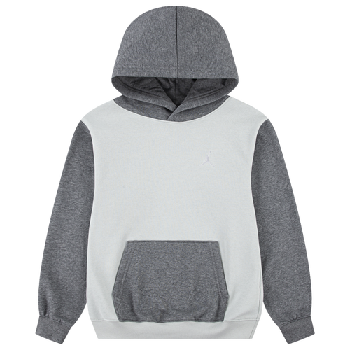 BOYS - Jordan Brooklyn Fleece Hoodie - Gray
