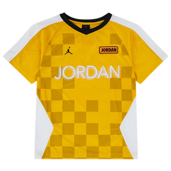 Boys' Grade School - Jordan Deep Dish Sport Jersey - Yellow/White