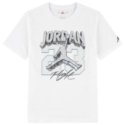 Boys' Grade School - Jordan AJ3 Pure Money Short Sleeve Tee - Black/White