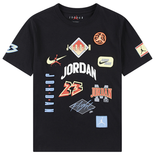 BOYS - Jordan Dynasty Patch T-Shirt - Black