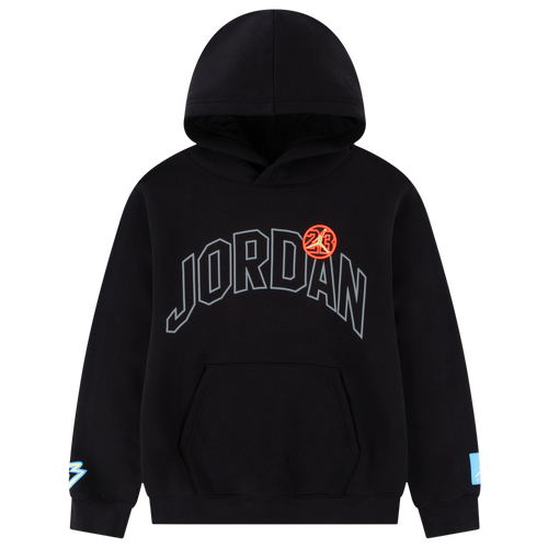 BOYS - Jordan Dynasty Fleece Pull Over Hoodie - Black