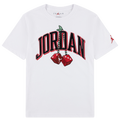 Jordan Cherry Dice Short Sleeve T-Shirt - Jordan White