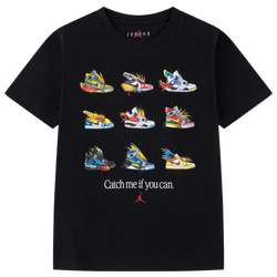 Boys' Grade School - Jordan Fishing Lures Short Sleeve T-Shirt - Black/Multi