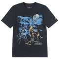 Jordan Wolf Grey Retro T-Shirt - Jordan Off Noir/Wolf Grey
