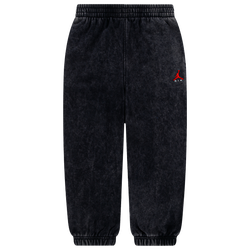 Boys' Grade School - Jordan Brooklyn Washed FT Pants - Black