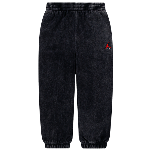 Boys Jordan Brooklyn Washed FT Pants - Boys' Grade School Black