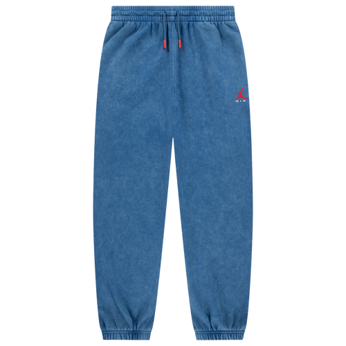 Boys Jordan Brooklyn Washed FT Pants - Boys' Grade School Blue
