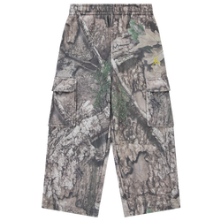 Boys' Grade School - Jordan Brooklyn RealTree AOP Pants - Brown/Green